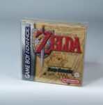Front view of MOBO Crystal Box Nintendo Gameboy Advance Protector – Transparent 0.5 mm PET case for sealed Gameboy Advance games