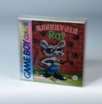 Front view of MOBO Crystal Box Nintendo Gameboy Color Protector – Transparent 0.5 mm PET case for sealed Gameboy Color games