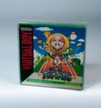 Front view of MOBO Crystal Box Nintendo Virtual Boy Game Protector – Transparent 0.5 mm PET case for sealed Virtual Boy games