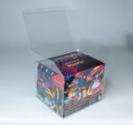 Rear view of MOBO Crystal Box Pokémon Mini Tins Display x10 Protector – Transparent 0.6 mm PET case showing closure and alignment