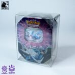 Front view of MOBO Crystal Box Pokémon Pokebox Protector – Transparent 0.6mm PET case for sealed pokebox