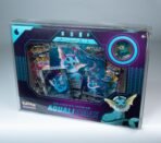 Front view of MOBO Crystal Box Pokémon Vaporeon Premium Collection Protector – Transparent 0.6 mm PET case for sealed Vaporeon box