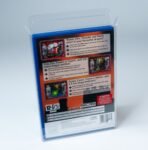 Rear view of MOBO Crystal Box Sony PlayStation2 Game Protector – Transparent 0.5 mm PET case showing secure rear closure