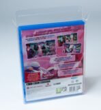 Rear view of MOBO Crystal Box Sony PlayStation5 Game Protector – Transparent 0.5 mm PET case showing reinforced closure and fit