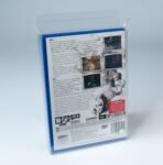 Rear view of MOBO Crystal Box Sony PS-2 Game Protector – Transparent 0.5 mm PET case showing reinforced rear closure