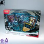 Front view of MOBO Crystal Box Pokémon Kyurem EX Box Protector – Transparent 0.6 mm PET case for sealed Kyurem EX box