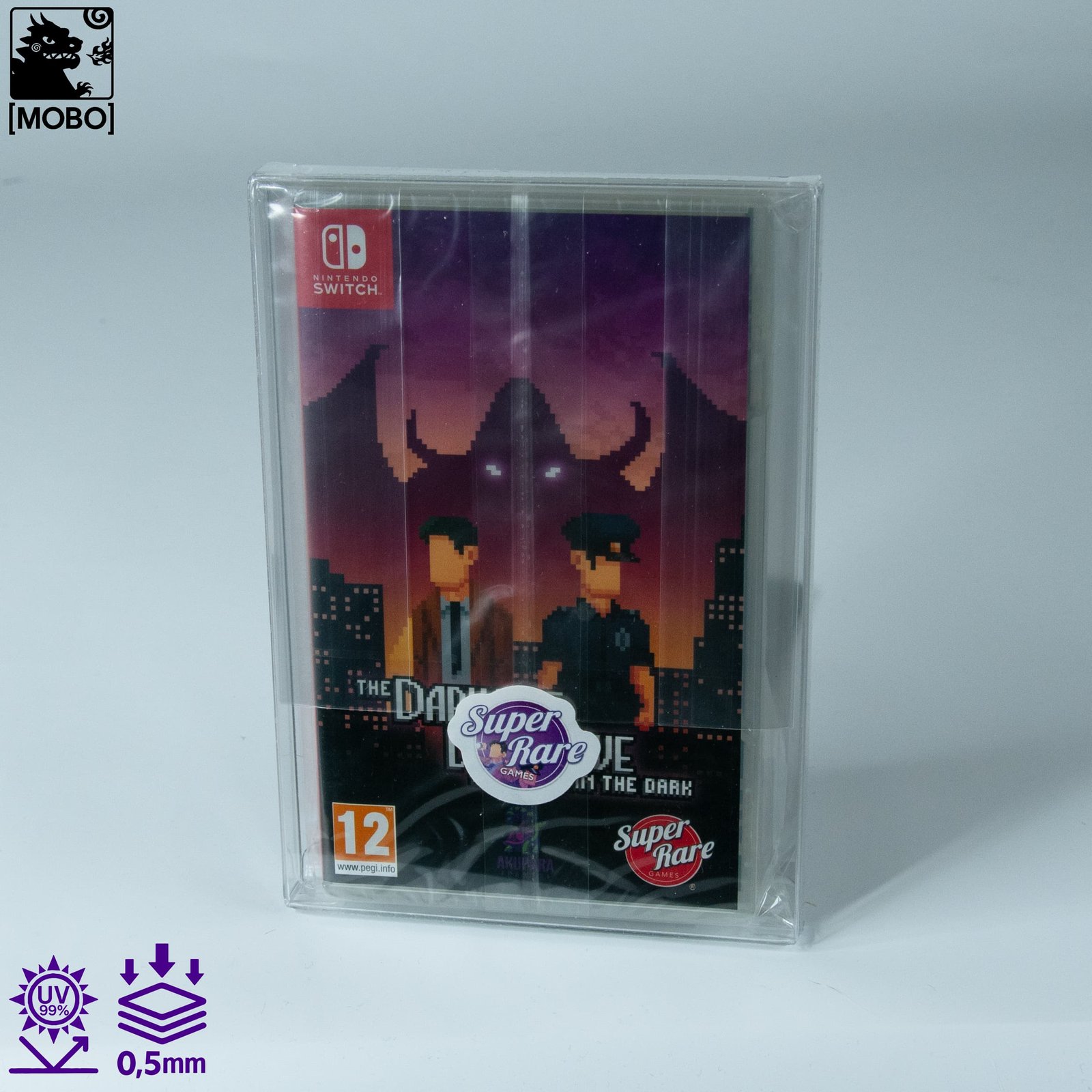 mobo-crystal-box-nintendo-switch-game-srg-protector-front Box Protector for Nintendo Switch game - Super Rare Games – Image 1